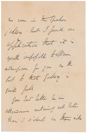 Lot #536 Henry James Handwritten Letter Signed - Image 2