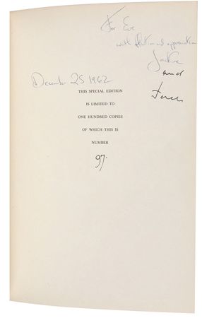 Lot #74 John and Jacqueline Kennedy: A Kennedy Christmas - Image 1
