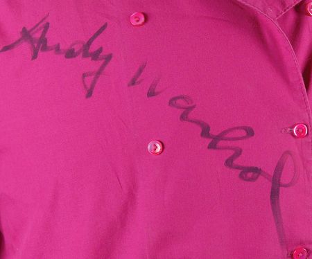Lot #490 Andy Warhol Shirt - Image 2