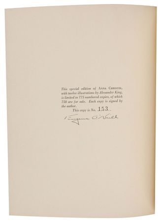 Lot #581 Eugene O’Neill Book - Image 1