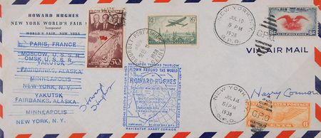 Lot #366 Howard Hughes: Carried on Hughes’s record-setting flight around the world - Image 2