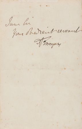 Lot #585 Alfred Lord Tennyson Handwritten Letter Signed - Image 2