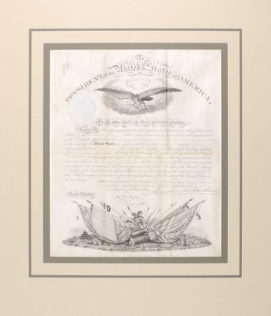 Lot #18 Andrew Jackson: Uncommon 1830 military appointment - Image 2