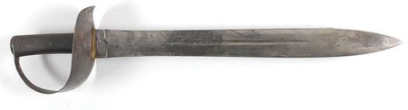 Lot #311 Confederate Navy Cutlass: Scarce Confederate navy cutlass built by Robert Mole - Image 4