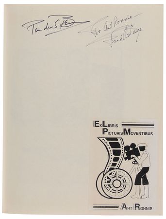 Lot #780 Fred Astaire Book - Image 1