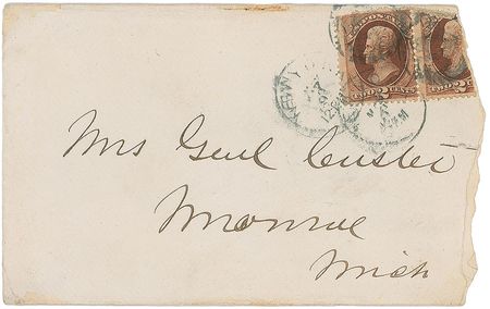 Lot #312 George A. Custer Envelope - Image 1