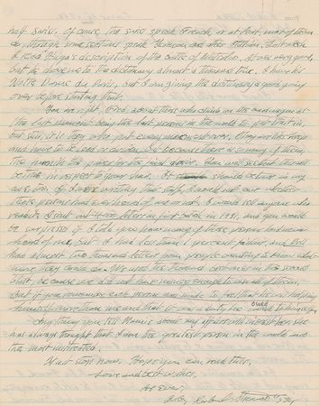 Lot #307 Robert Stroud Handwritten Letter Signed - Image 2