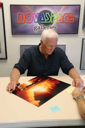 Lot #403 Gene Cernan Signed Photograph - Image 2