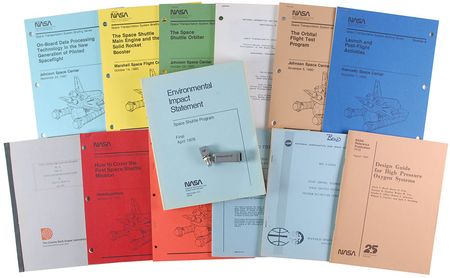 Lot #449 Space Shuttle Indicators and Manuals - Image 1