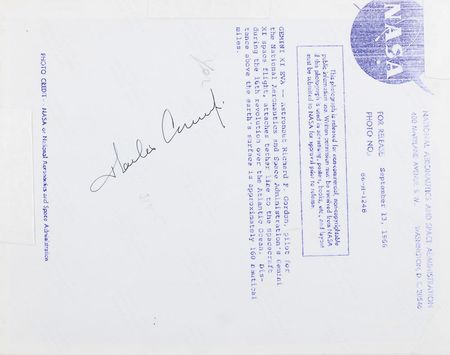 Lot #140 Gemini 11: Charles Conrad - Image 2