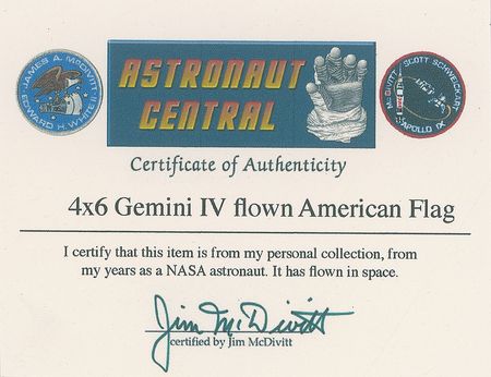 Lot #120 Gemini 4: James McDivitt - Image 2