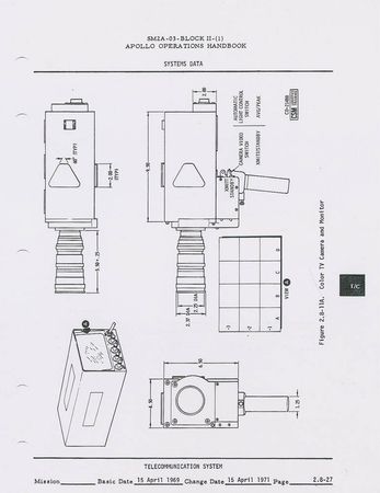 Lot #160 Command Module Color TV Camera Mount - Image 11