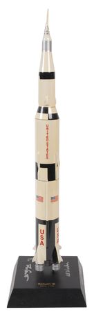 Lot #224 Saturn V Model: Scott, Duke, Mitchell, and Worden - Image 1