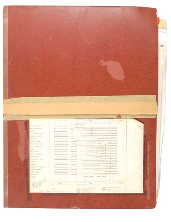 Lot #104 Mercury Spacecraft Construction Notes - Image 1