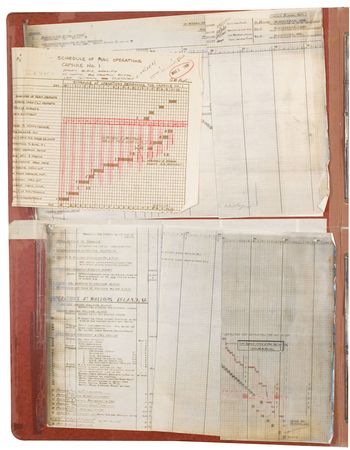 Lot #104 Mercury Spacecraft Construction Notes - Image 2