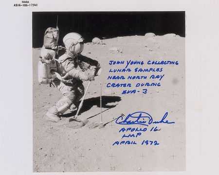 Lot #517 Charlie Duke - Image 1