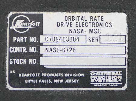 Lot #156 Command Module Block II ORDEAL Box - Image 4
