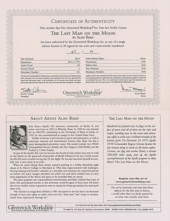 Lot #416 Alan Bean - Image 2