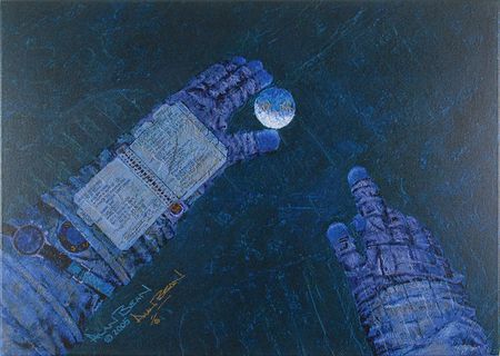 Lot #417 Alan Bean - Image 1