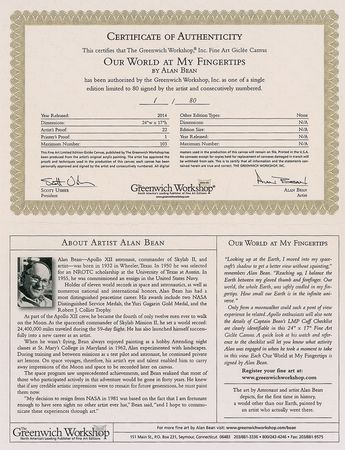 Lot #417 Alan Bean - Image 2