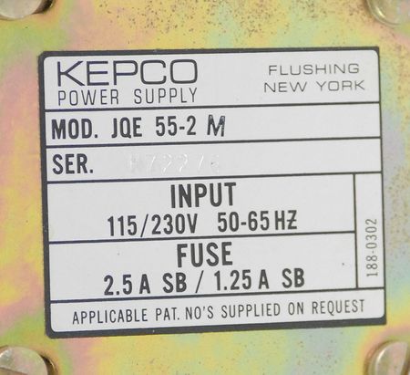 Lot #655 Kepco Power Supply - Image 4