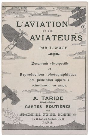 Lot #382  L?Aviation et les Aviateurs Booklet - Image 1