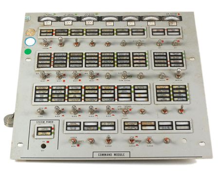 Lot #179 Apollo Program Launch Control Panel - Image 1