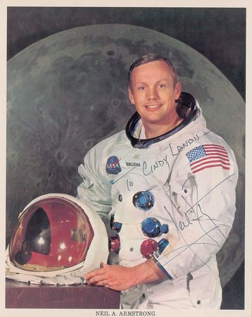 Lot #343 Neil Armstrong - Image 1