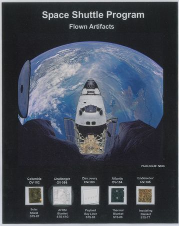Lot #593 Space Shuttle Artifacts - Image 2