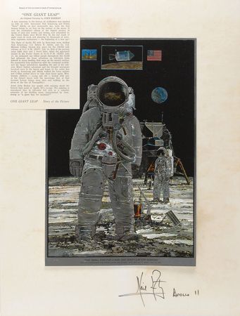 Lot #346 Neil Armstrong - Image 1