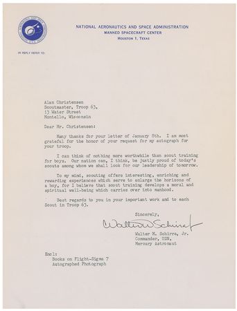 Lot #89 Mercury Astronauts - Image 2