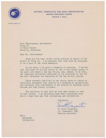 Lot #89 Mercury Astronauts - Image 3