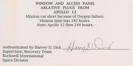 Lot #434 Apollo 13 - Image 3