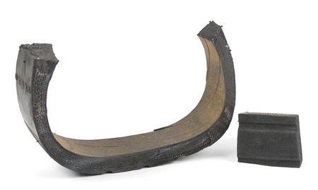 Lot #599 STS-27/28 Shuttle Tire Orbiter Segments - Image 1