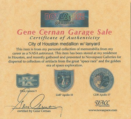 Lot #545 Gene Cernan - Image 3