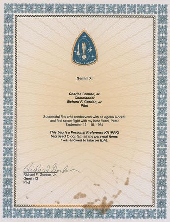 Lot #141 Gemini 11: Richard Gordon - Image 2