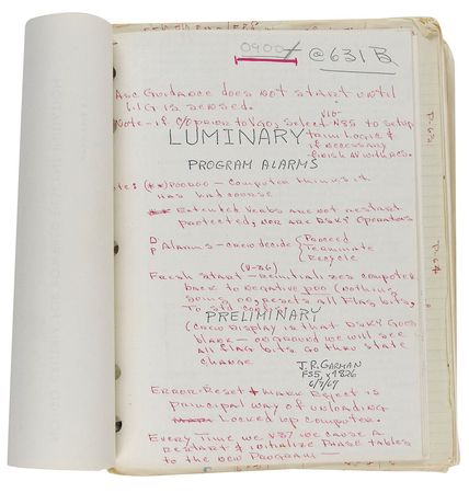 Lot #339 Gene Kranz?s Apollo 11 Flight Book - Image 1