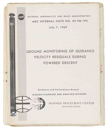 Lot #339 Gene Kranz?s Apollo 11 Flight Book - Image 7