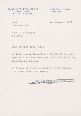 Lot #477 Apollo 15 - Image 4