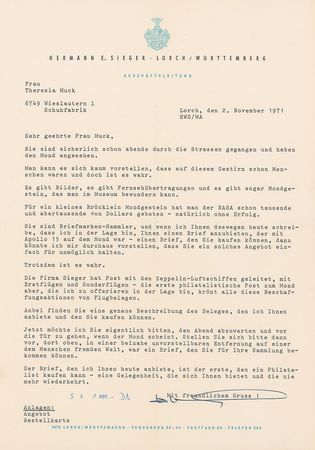 Lot #477 Apollo 15 - Image 5