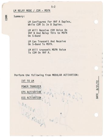 Lot #530 Apollo 17: Gene Cernan - Image 2