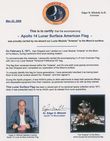 Lot #453 Apollo 14 - Image 2