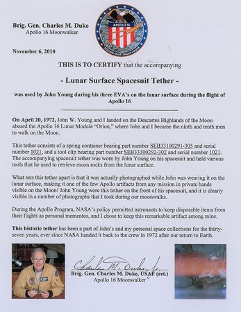 Lot #503 Apollo 16: John Young - Image 10