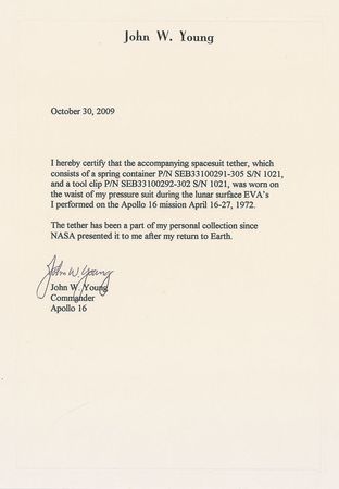 Lot #503 Apollo 16: John Young - Image 9