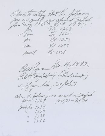 Lot #573 Skylab III: Bill Pogue - Image 3