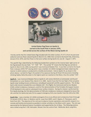 Lot #473 Apollo 15: Dave Scott - Image 4