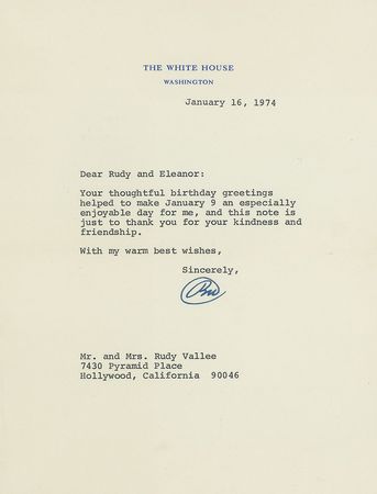Lot #98 Richard Nixon - Image 1