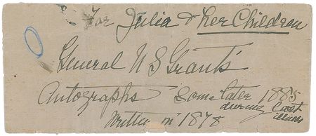 Lot #33 U. S. Grant Signature - Image 2