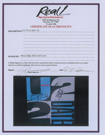 Lot #790 U2: 1989 UK promo sampler of their first eight albums - Image 2