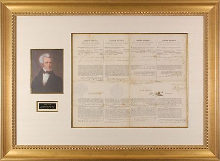 Lot #12 Andrew Jackson: President Jackson